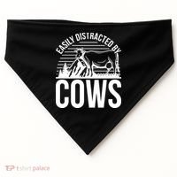 Farm Animal Pet Cow USA-Made Doggie Bandana thumb 0