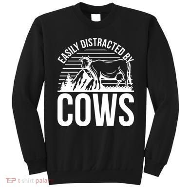 Farm Animal Pet Cow Sweatshirt