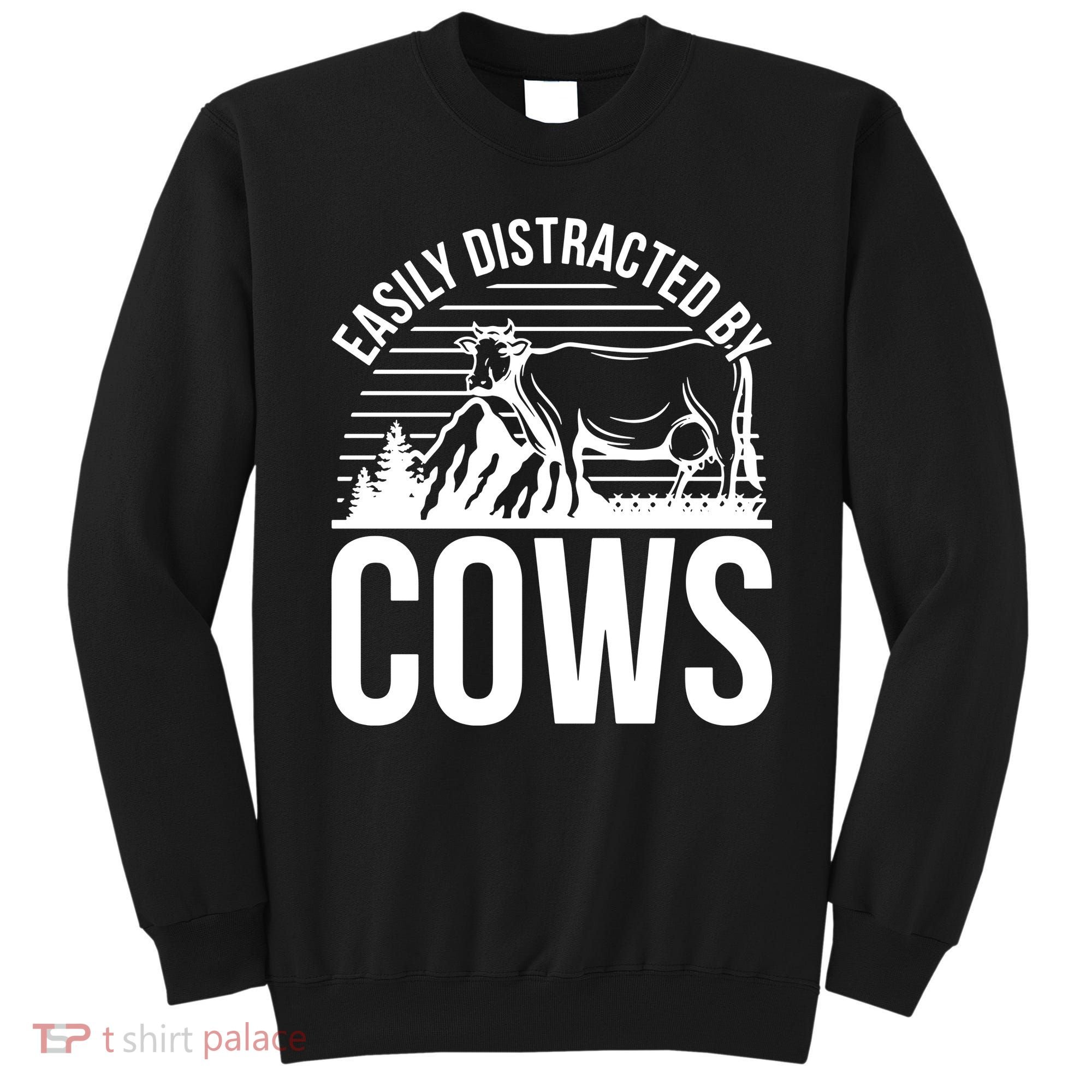 Farm Animal Pet Cow Sweatshirt