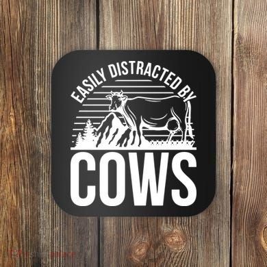 Farm Animal Pet Cow Coaster