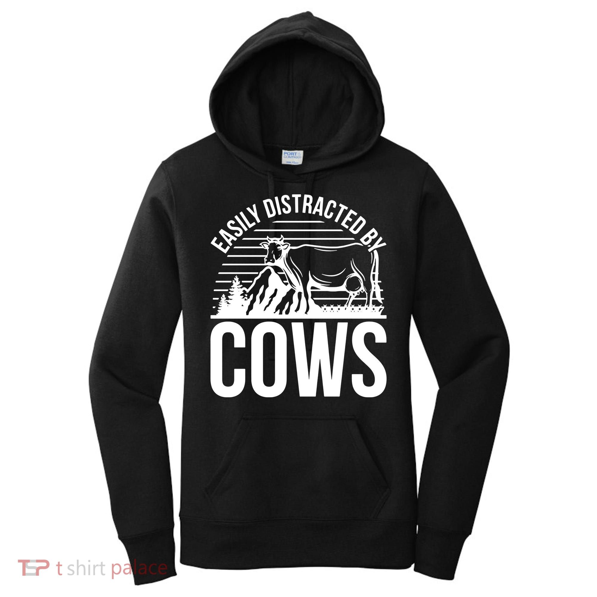 Farm Animal Pet Cow Women's Hoodie