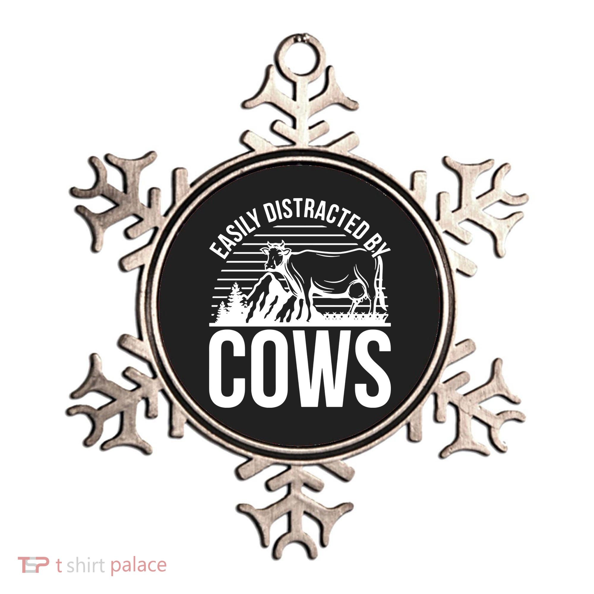 Farm Animal Pet Cow Ornament
