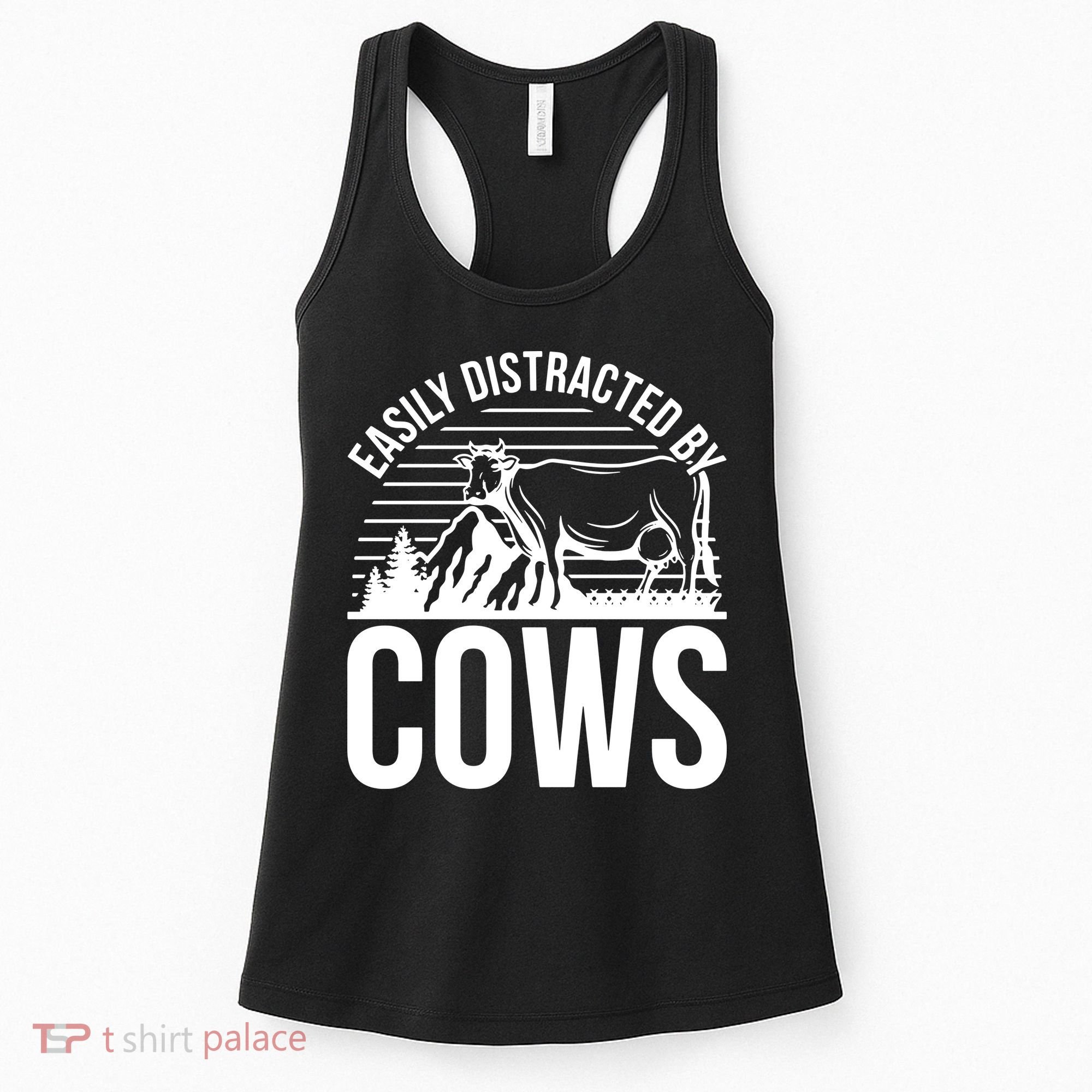 Farm Animal Pet Cow Women's Tank Top