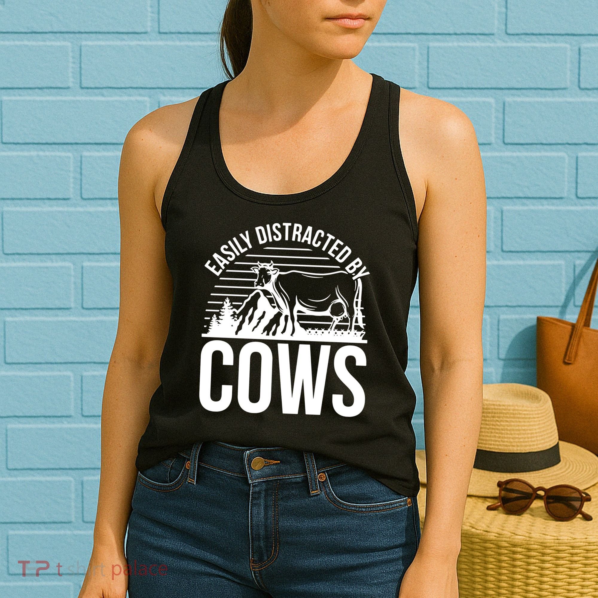 Farm Animal Pet Cow Women's Tank Top