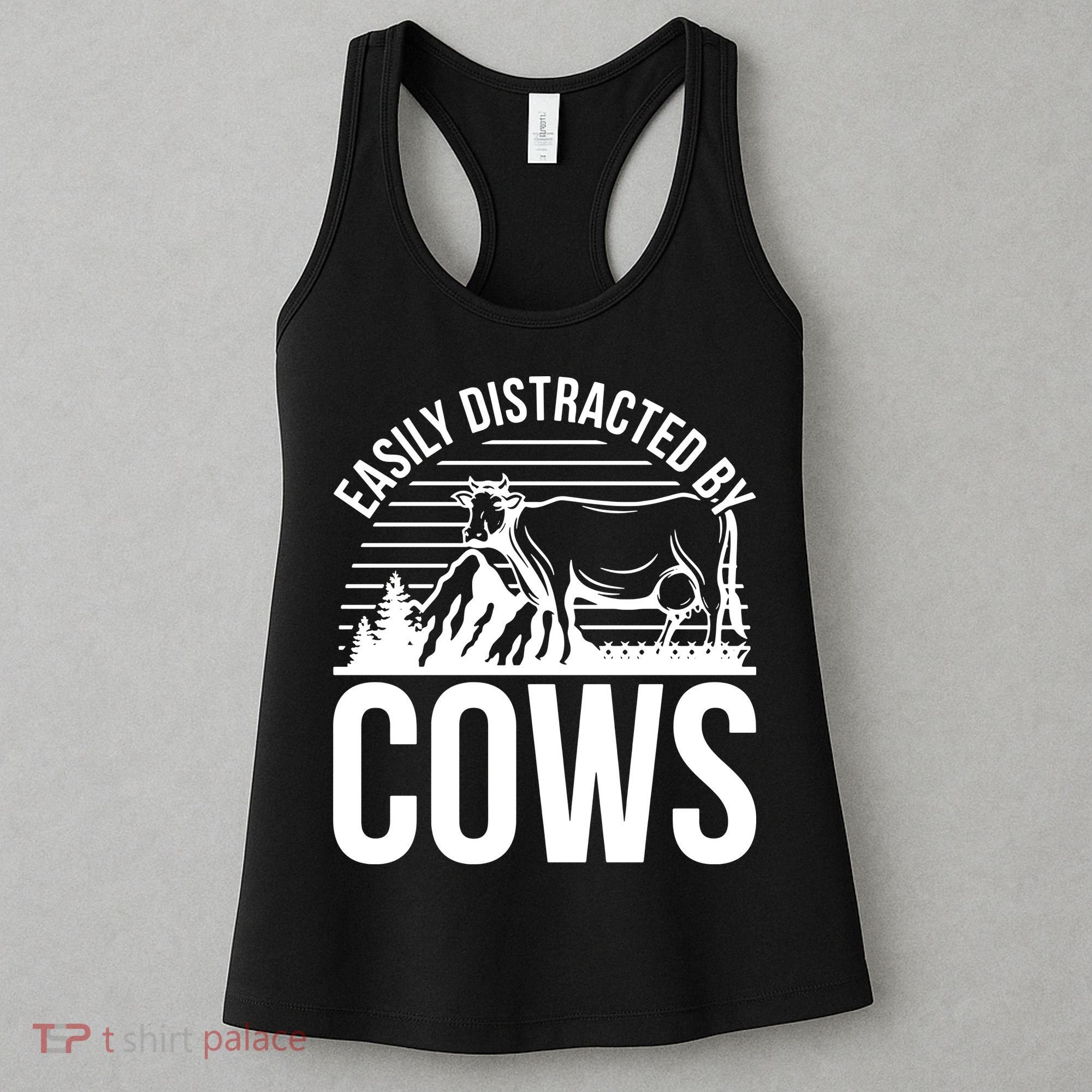 Farm Animal Pet Cow Women's Tank Top