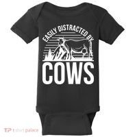 Farm Animal Pet Cow Baby Bodysuit thumb 0