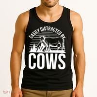 Farm Animal Pet Cow Tank Top thumb 3