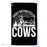 Farm Animal Pet Cow Golf Towel thumb 0