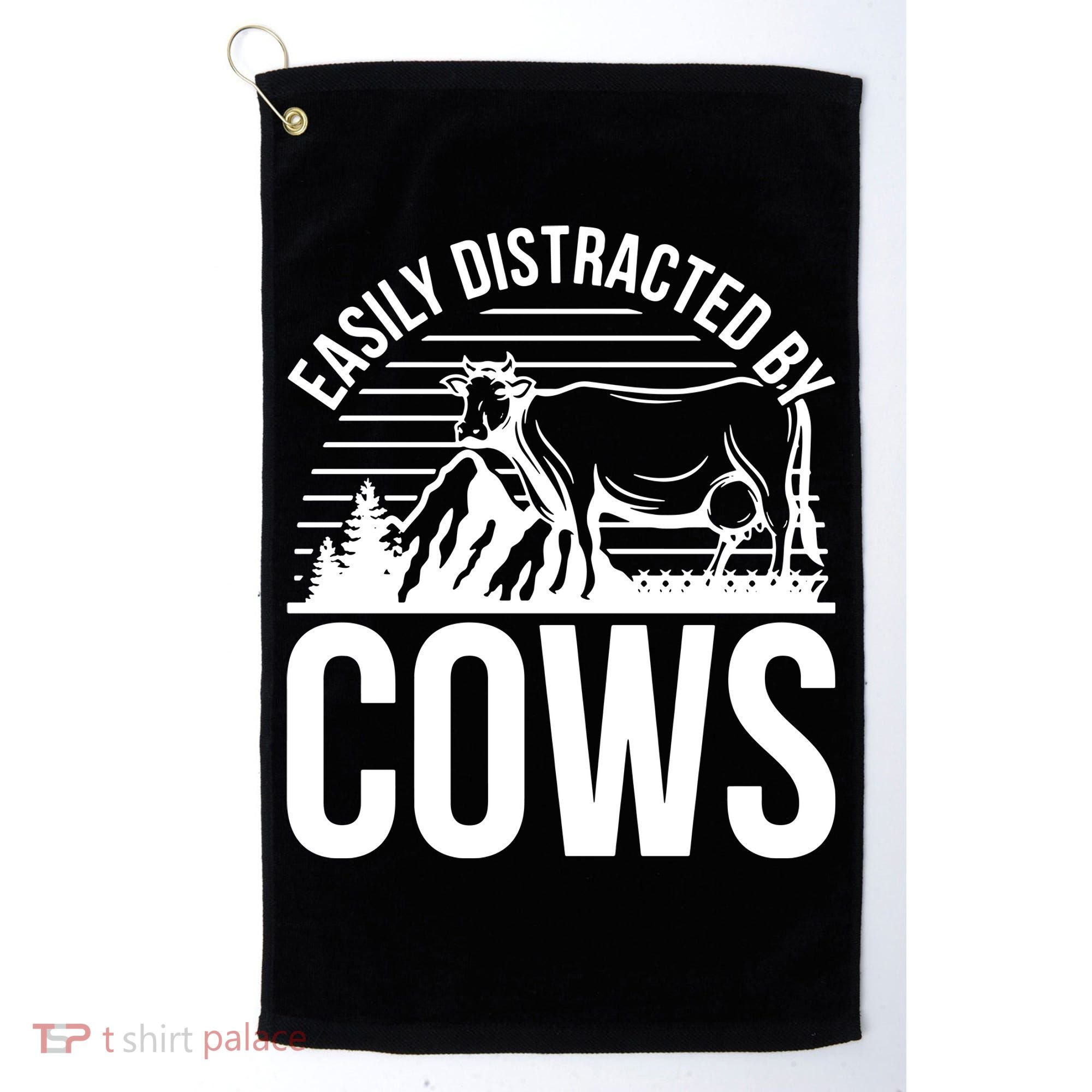 Farm Animal Pet Cow Golf Towel