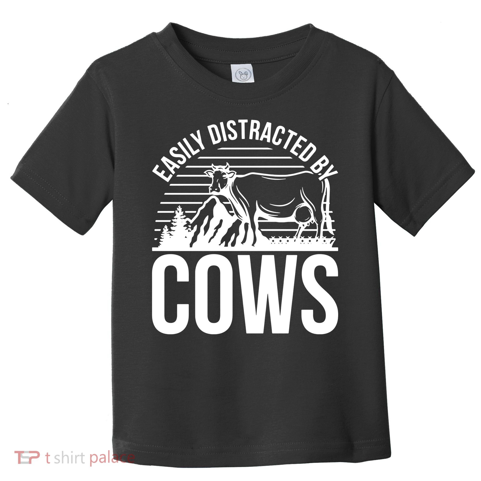 Farm Animal Pet Cow Toddler T-Shirt