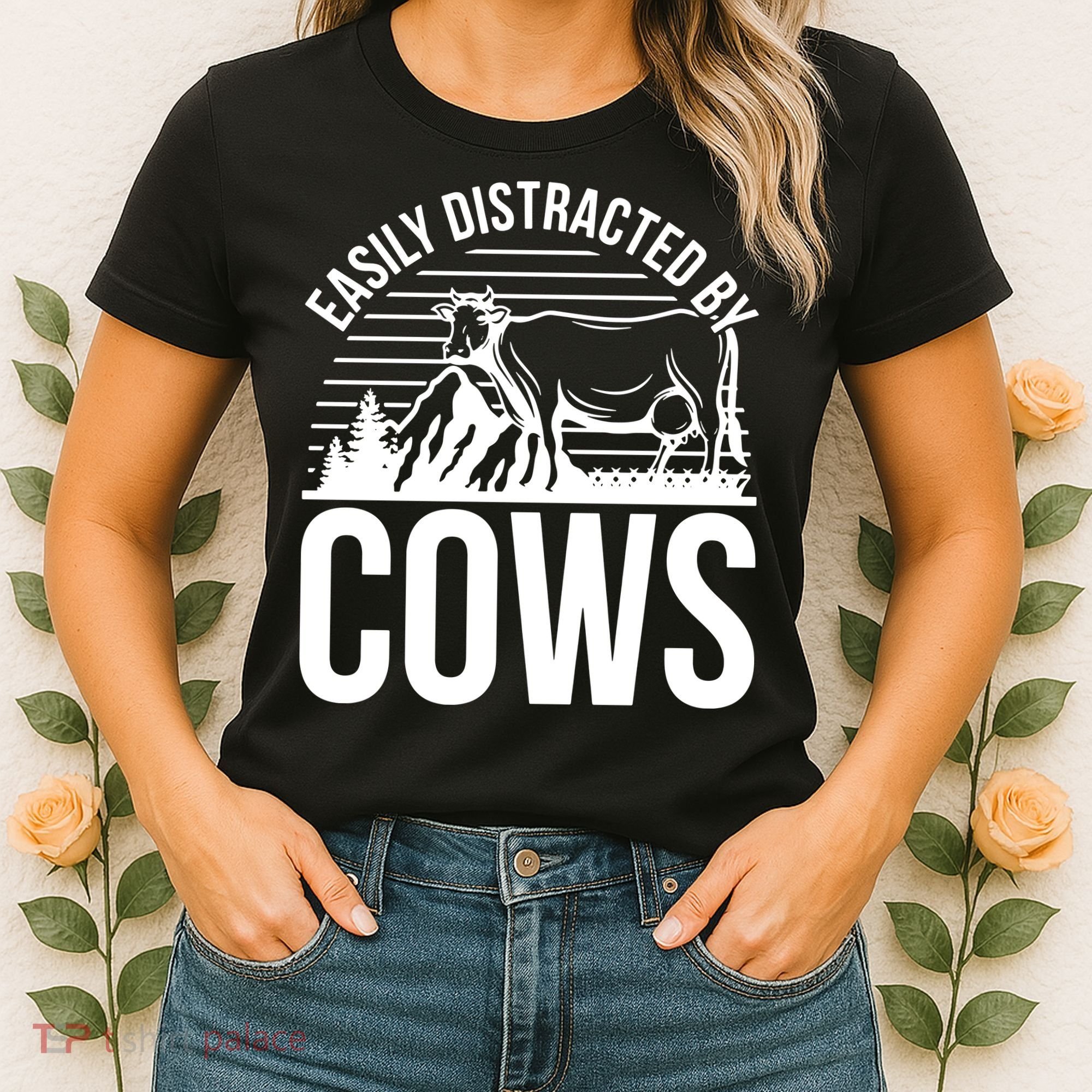 Farm Animal Pet Cow Women's T-Shirt