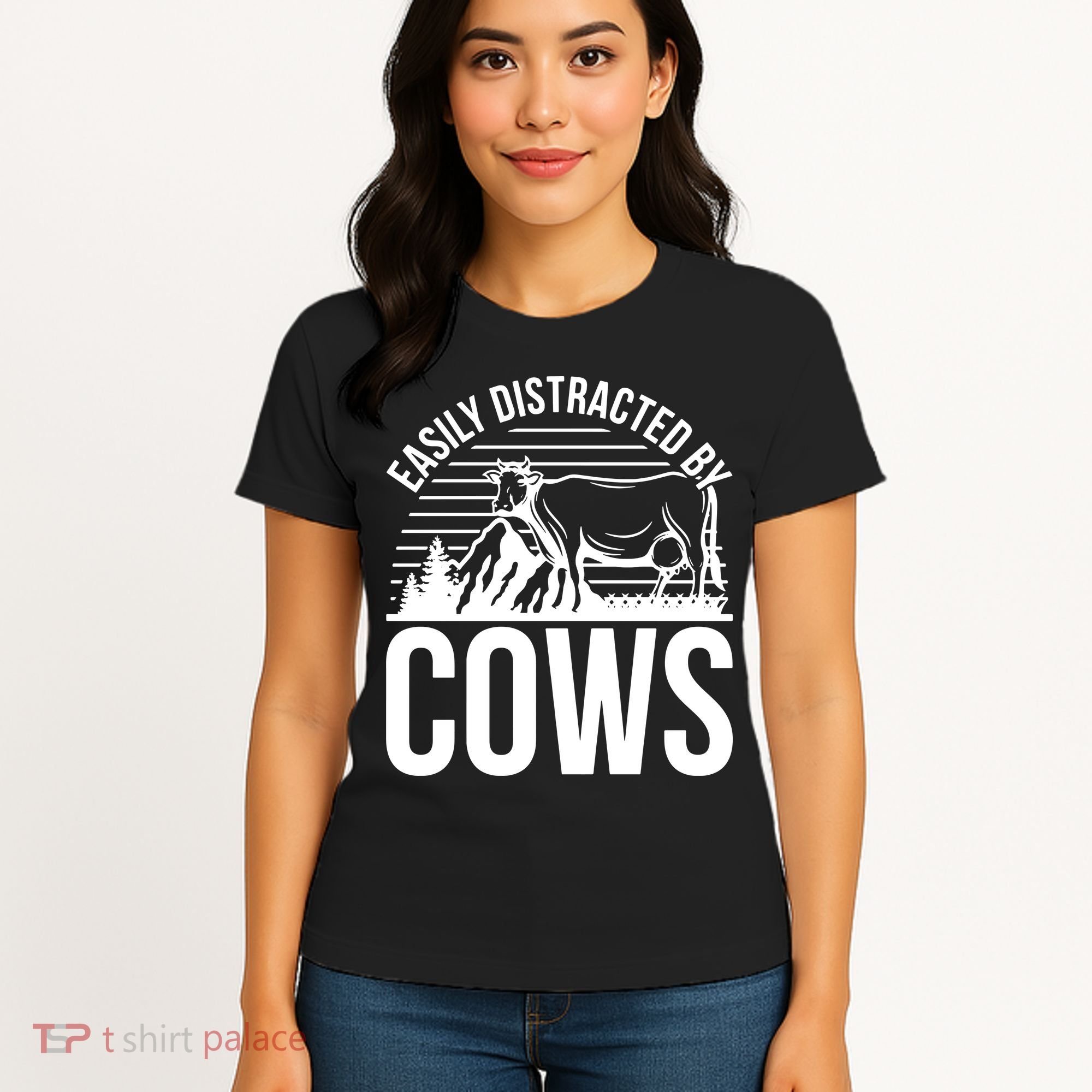 Farm Animal Pet Cow Women's T-Shirt