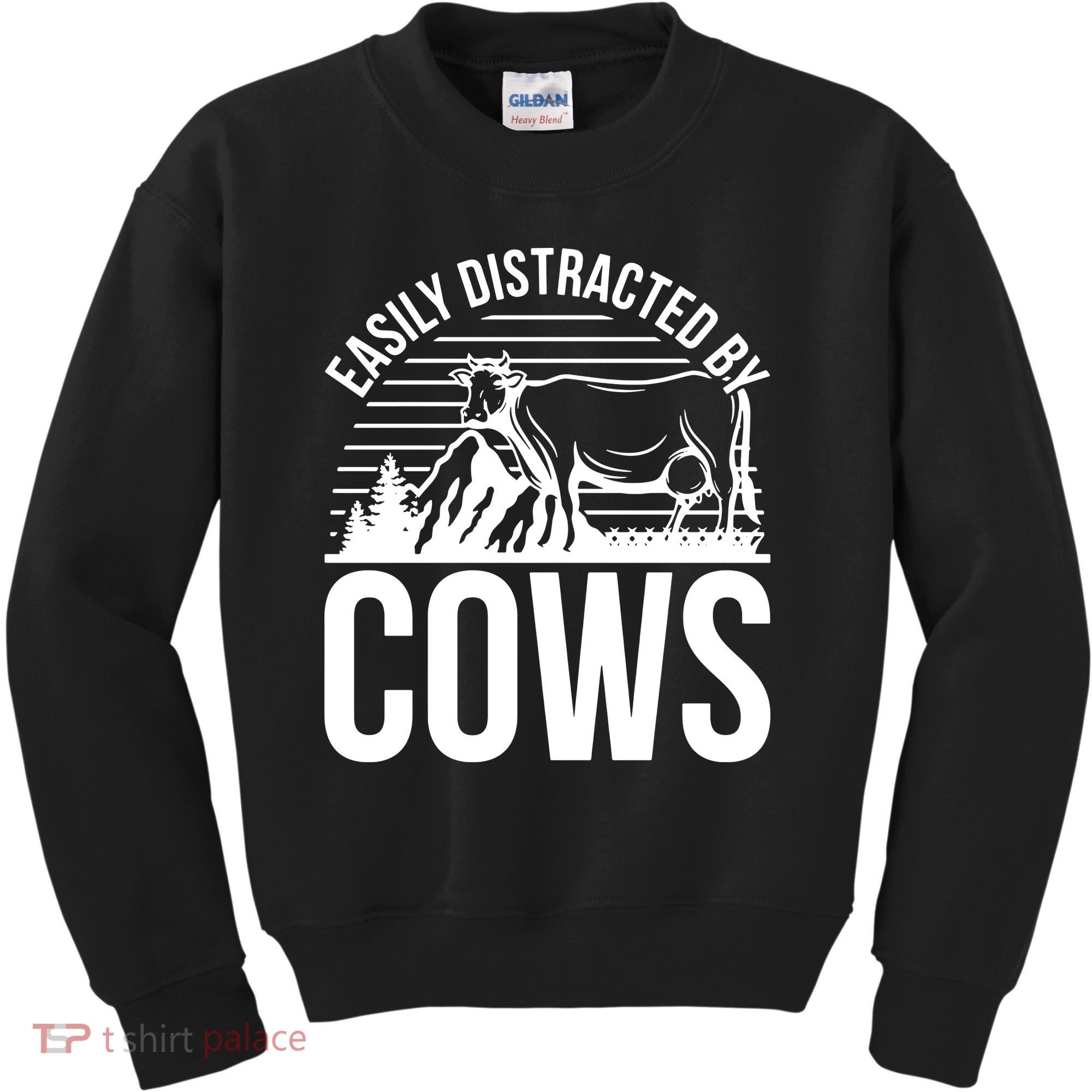 Farm Animal Pet Cow Kids Sweatshirt