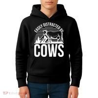 Farm Animal Pet Cow Kids Hoodie thumb 4