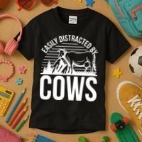 Farm Animal Pet Cow Kids T-Shirt thumb 3