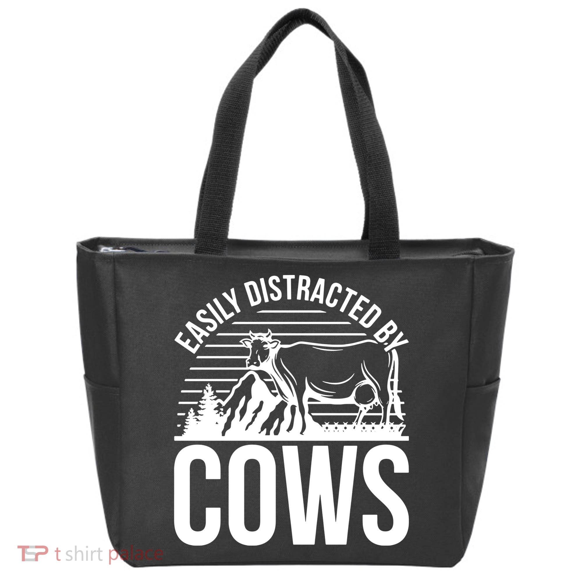Farm Animal Pet Cow Tote Bag