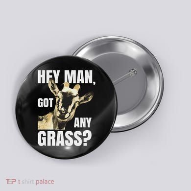 Farm Animal Pun Goas Pets Meme Funny Goat Button