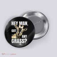 Farm Animal Pun Goas Pets Meme Funny Goat Button thumb 0