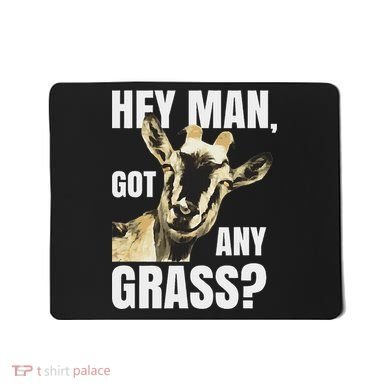 Farm Animal Pun Goas Pets Meme Funny Goat Mousepad