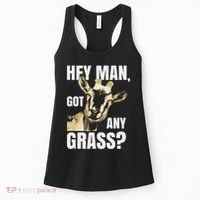 Farm Animal Pun Goas Pets Meme Funny Goat Women's Tank Top thumb 0