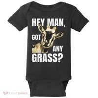 Farm Animal Pun Goas Pets Meme Funny Goat Baby Bodysuit thumb 0