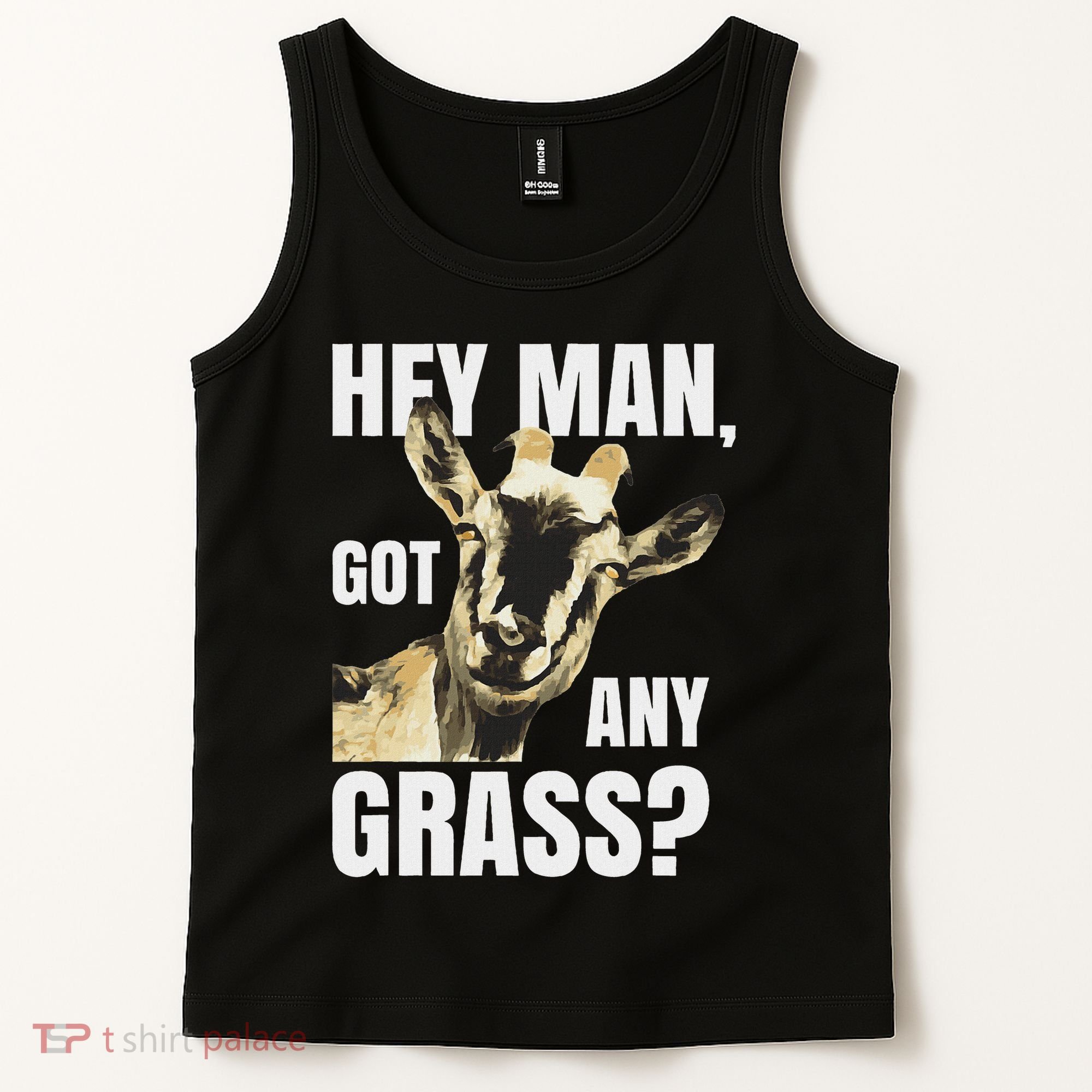 Farm Animal Pun Goas Pets Meme Funny Goat Tank Top