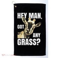 Farm Animal Pun Goas Pets Meme Funny Goat Golf Towel thumb 0