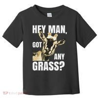 Farm Animal Pun Goas Pets Meme Funny Goat Toddler T-Shirt thumb 0