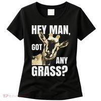 Farm Animal Pun Goas Pets Meme Funny Goat Women's T-Shirt thumb 0