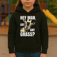 Farm Animal Pun Goas Pets Meme Funny Goat Kids Hoodie thumb 3
