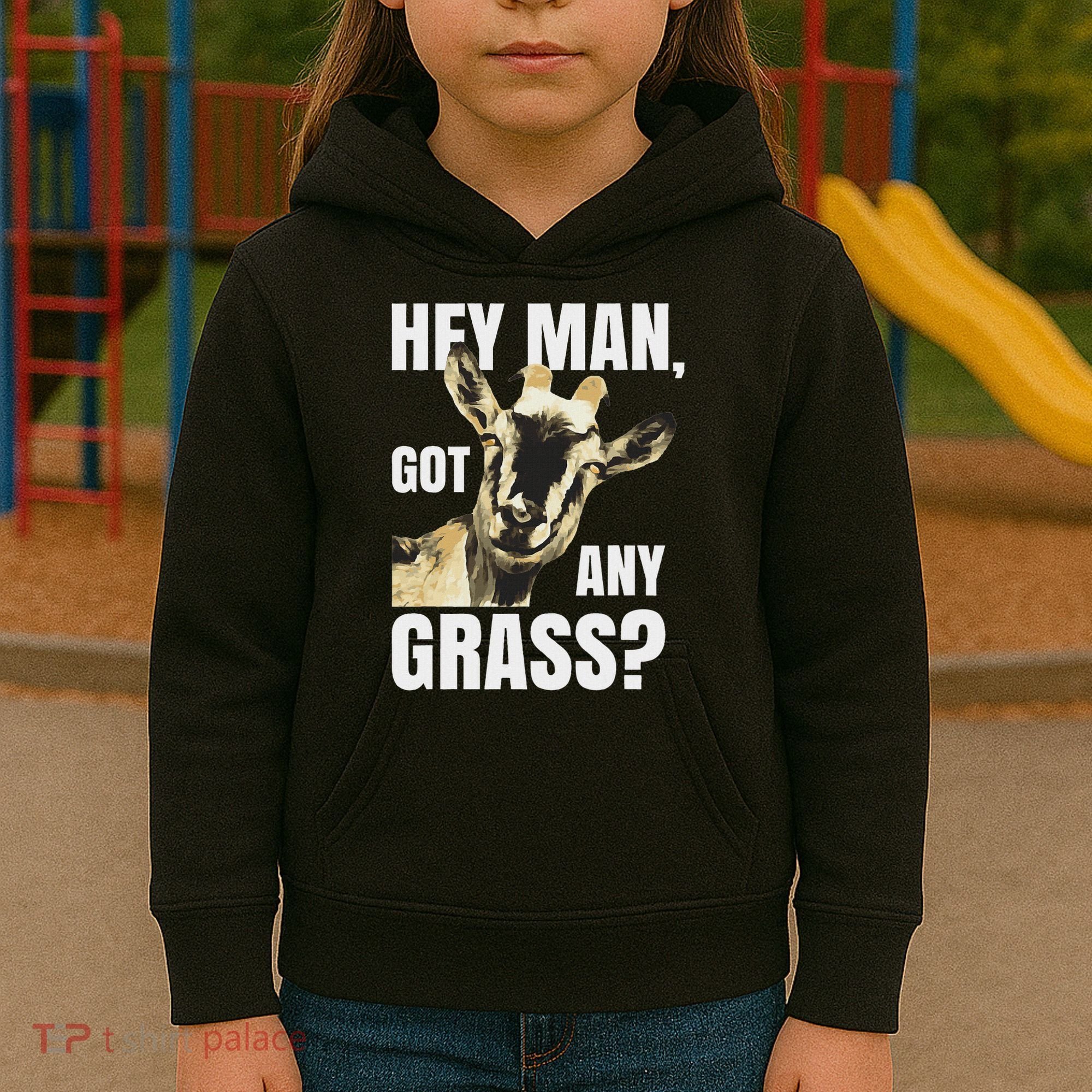 Farm Animal Pun Goas Pets Meme Funny Goat Kids Hoodie