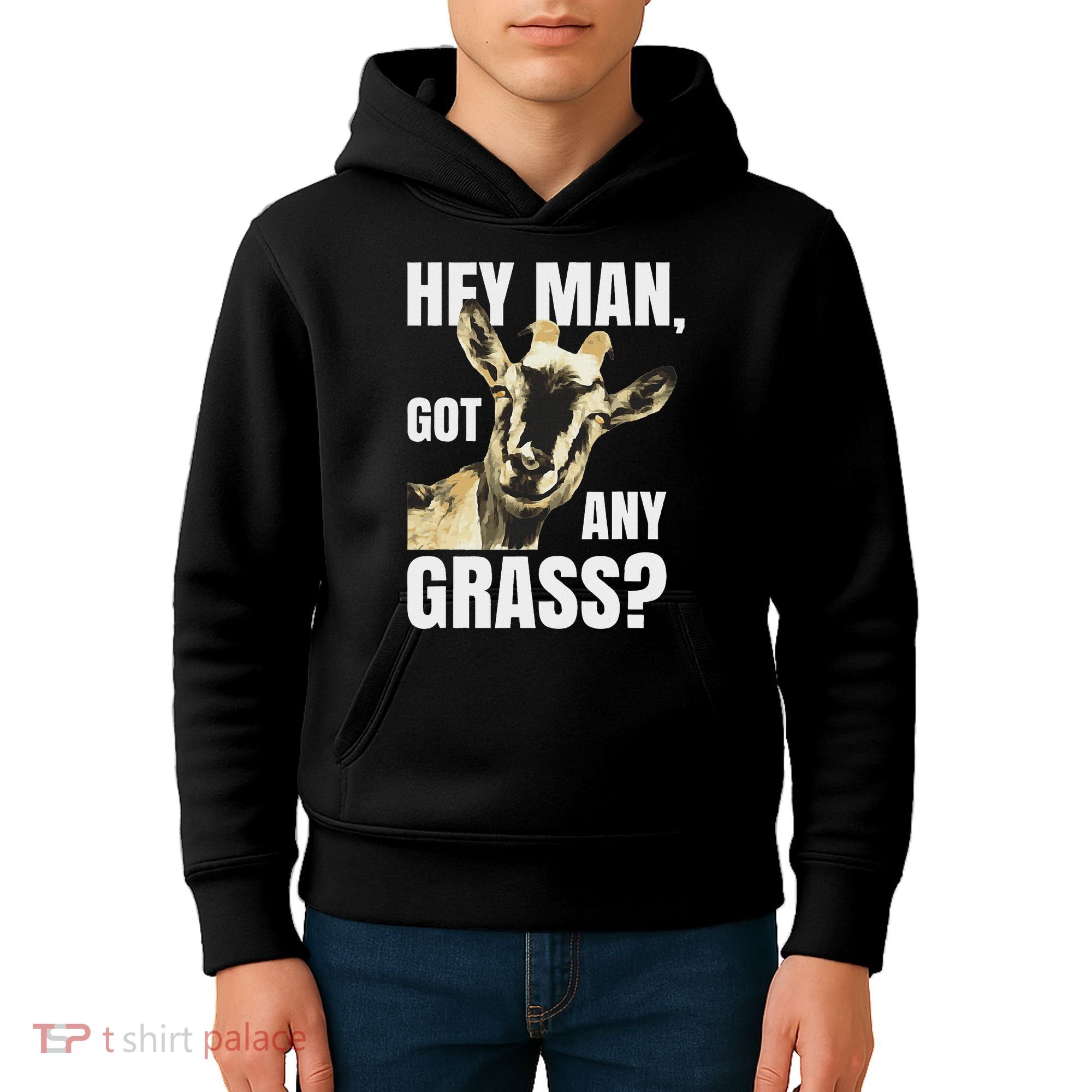 Farm Animal Pun Goas Pets Meme Funny Goat Kids Hoodie