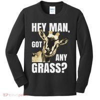 Farm Animal Pun Goas Pets Meme Funny Goat Kids Long Sleeve Shirt thumb 0