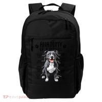 Funny Anatomy Pitbull Dog Cute Pittie Lover Pit Bull Owner Backpack thumb 0