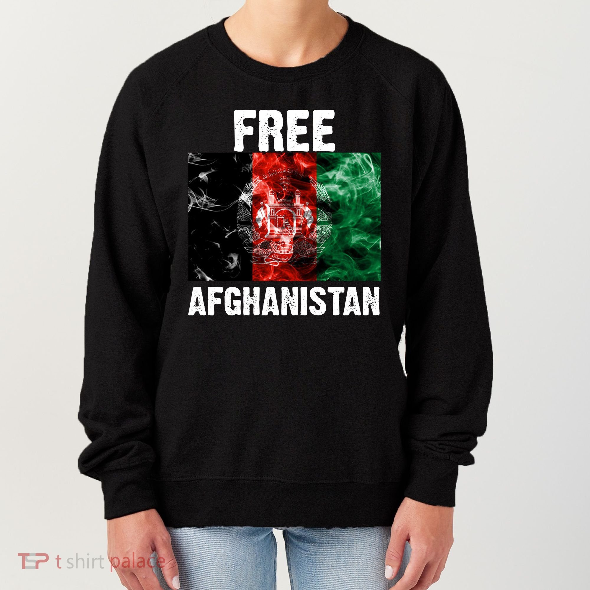 Free Afghanistan Pray For AFG Support Women's Sweatshirt