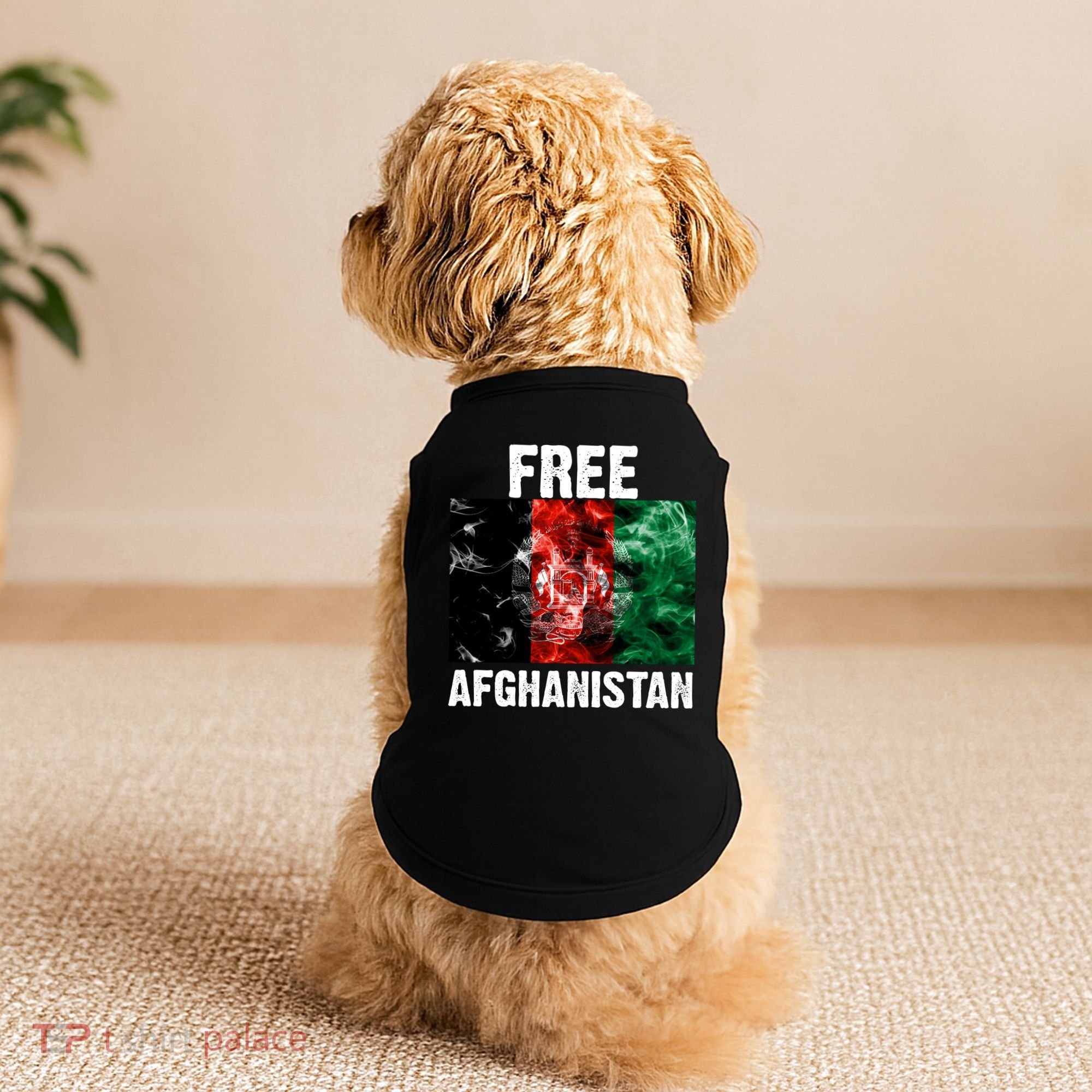 Free Afghanistan Pray For AFG Support Doggie Tank