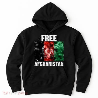 Free Afghanistan Pray For AFG Support Hoodie