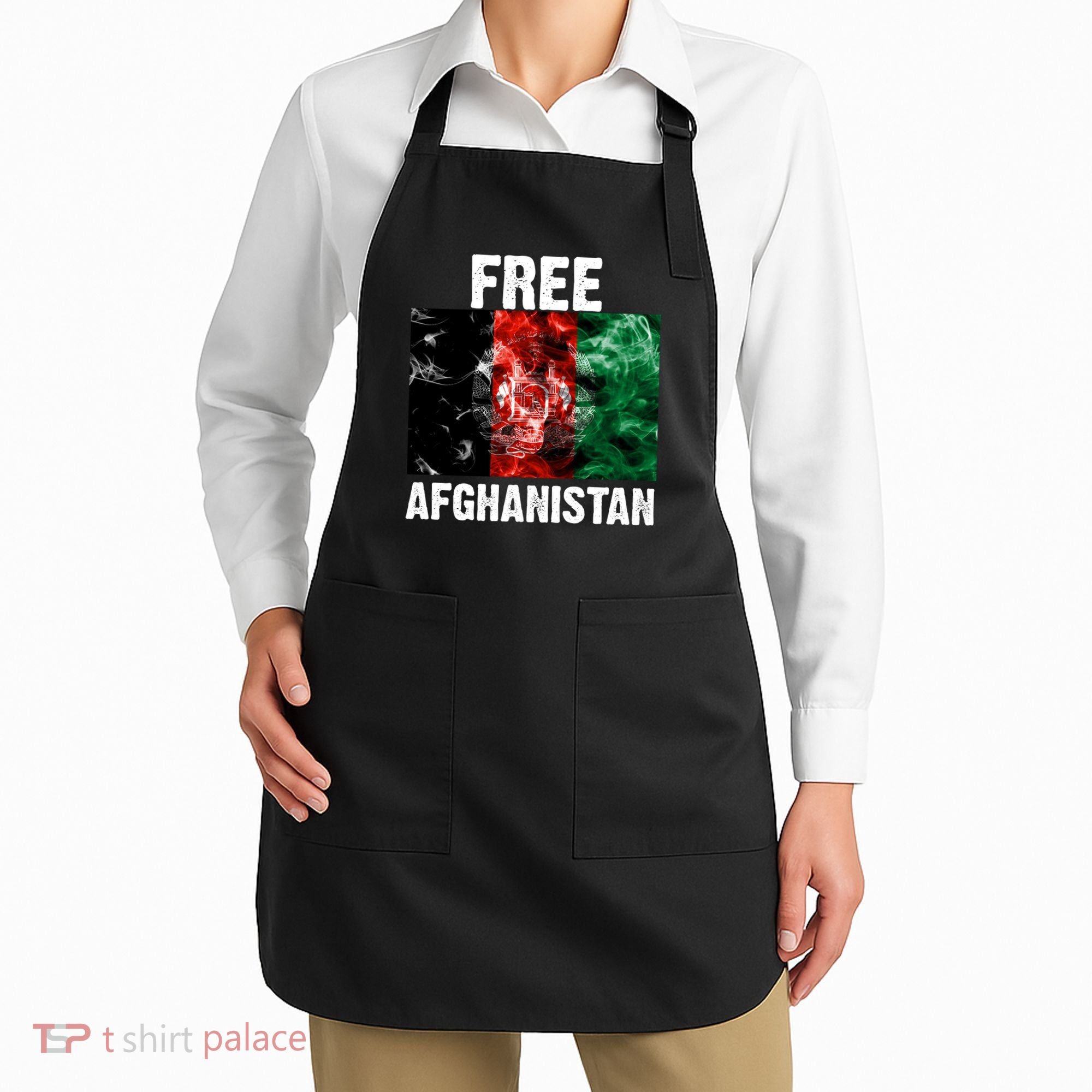 Free Afghanistan Pray For AFG Support Apron