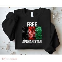 Free Afghanistan Pray For AFG Support Sweatshirt thumb 2