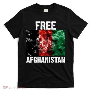 Free Afghanistan Pray For AFG Support T-Shirt