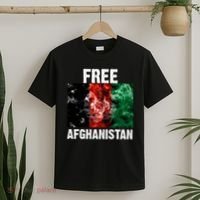 Free Afghanistan Pray For AFG Support T-Shirt thumb 2