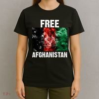 Free Afghanistan Pray For AFG Support T-Shirt thumb 4