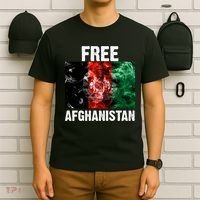 Free Afghanistan Pray For AFG Support T-Shirt thumb 6