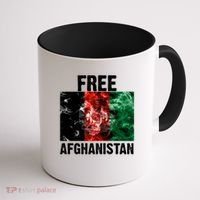 Free Afghanistan Pray For AFG Support Coffee Mug thumb 1