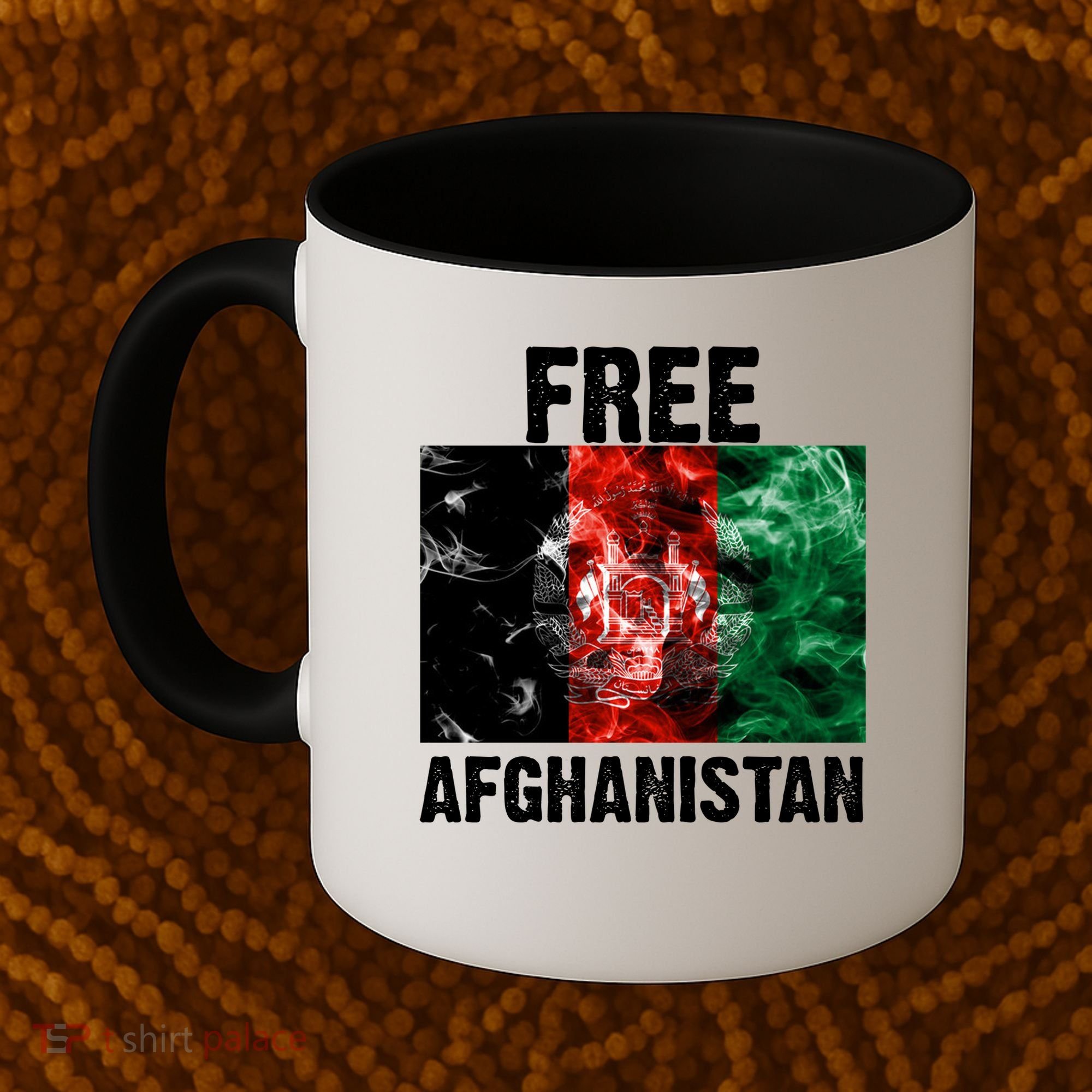 Free Afghanistan Pray For AFG Support Coffee Mug
