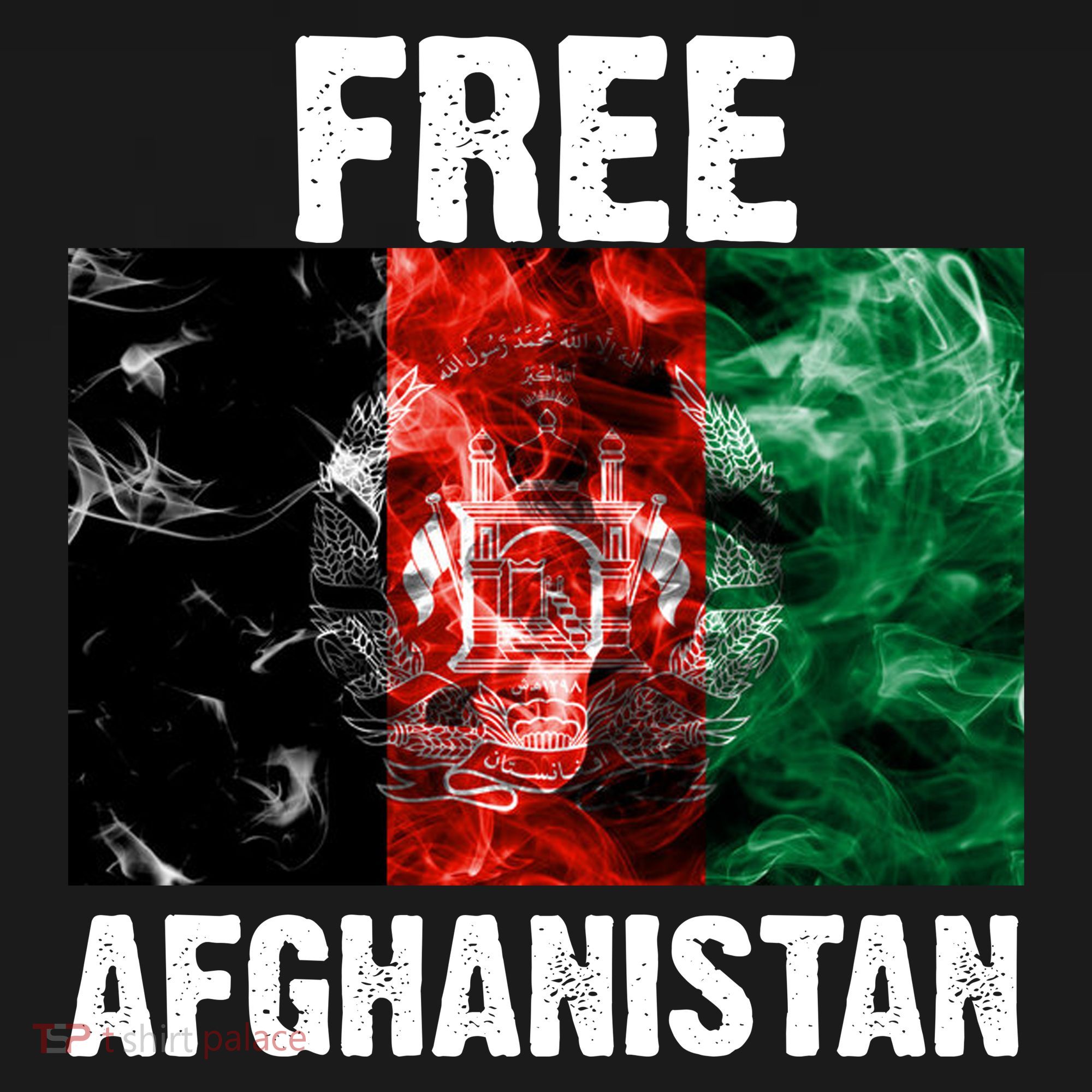 Free Afghanistan Pray For AFG Support Polo