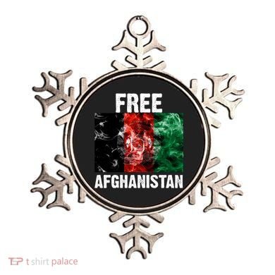 Free Afghanistan Pray For AFG Support Ornament