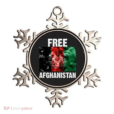 Free Afghanistan Pray For AFG Support Ornament