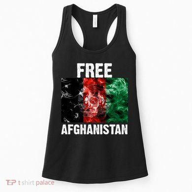 Free Afghanistan Pray For AFG Support Women's Tank Top