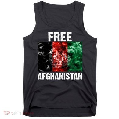 Free Afghanistan Pray For AFG Support Tank Top